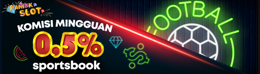 Komisi Rollingan Sportsbook 0.5%